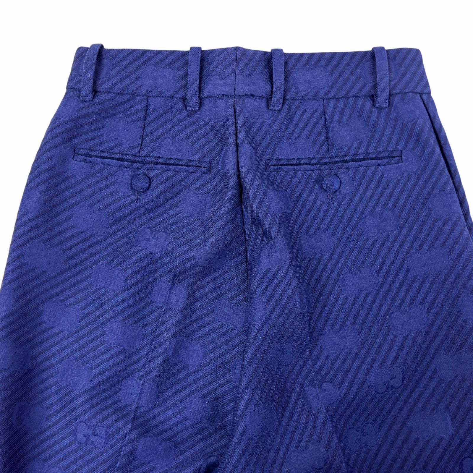 グッチ ウールシルクパンツ