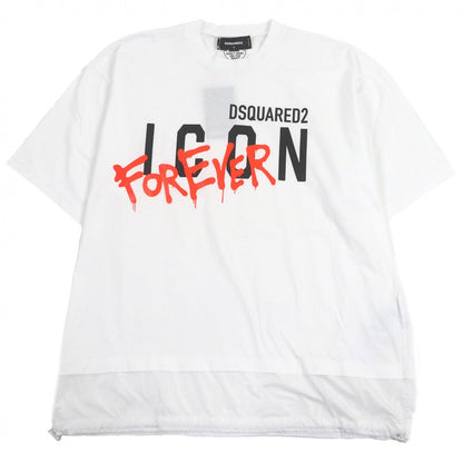 DSQUARED2 ロゴプリント コットン Tシャツ