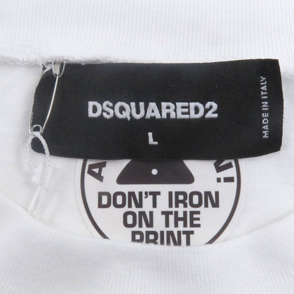 DSQUARED2 ロゴプリント コットン Tシャツ