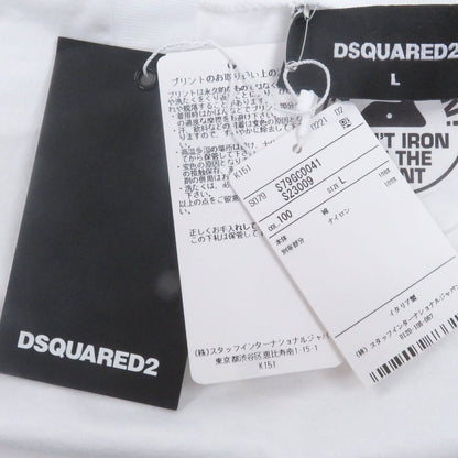 DSQUARED2 ロゴプリント コットン Tシャツ