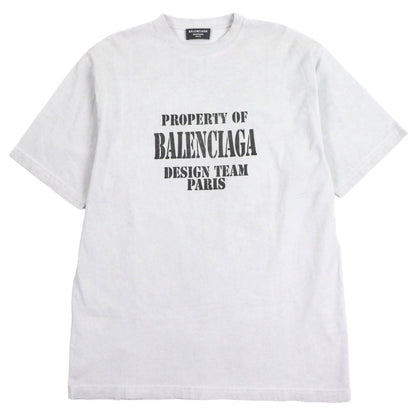 バレンシアガ PROPERTY OF BALENCIAGA DESIGN TEAM Paris Tシャツ
