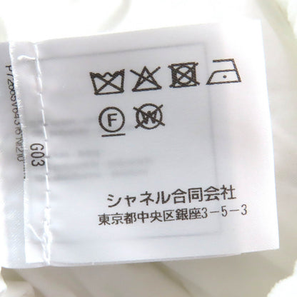 シャネル P72665V64316 ロゴスパンコールテリークロップドトップ