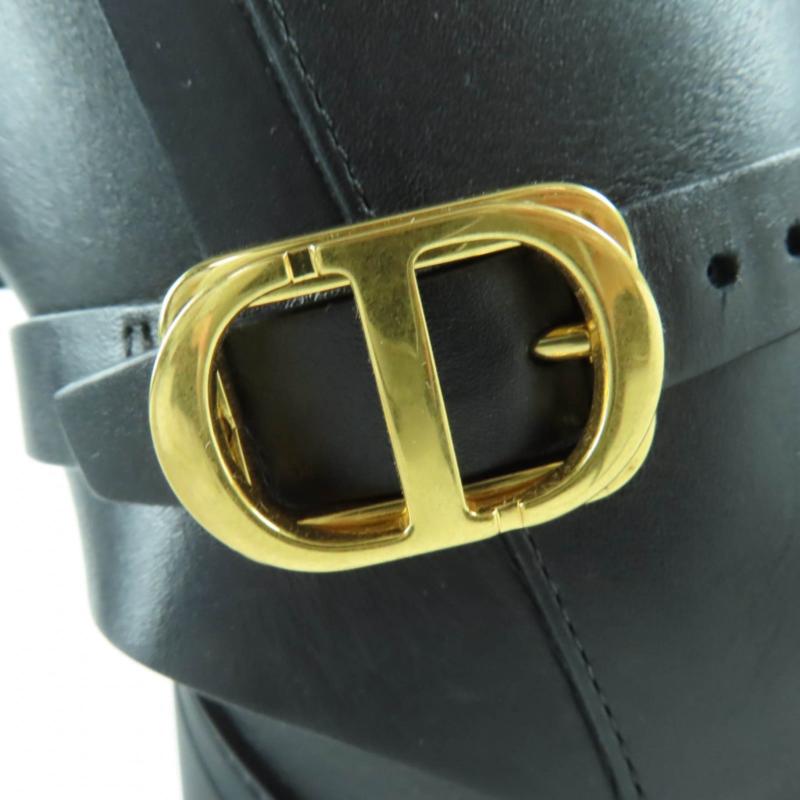 クリスチャンディオール DIOR EMPREINTE レザー ブーツ