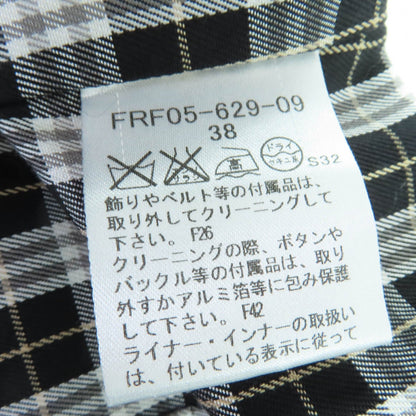 バーバリーブルーレーベル コットン ウールライナー トレンチコート