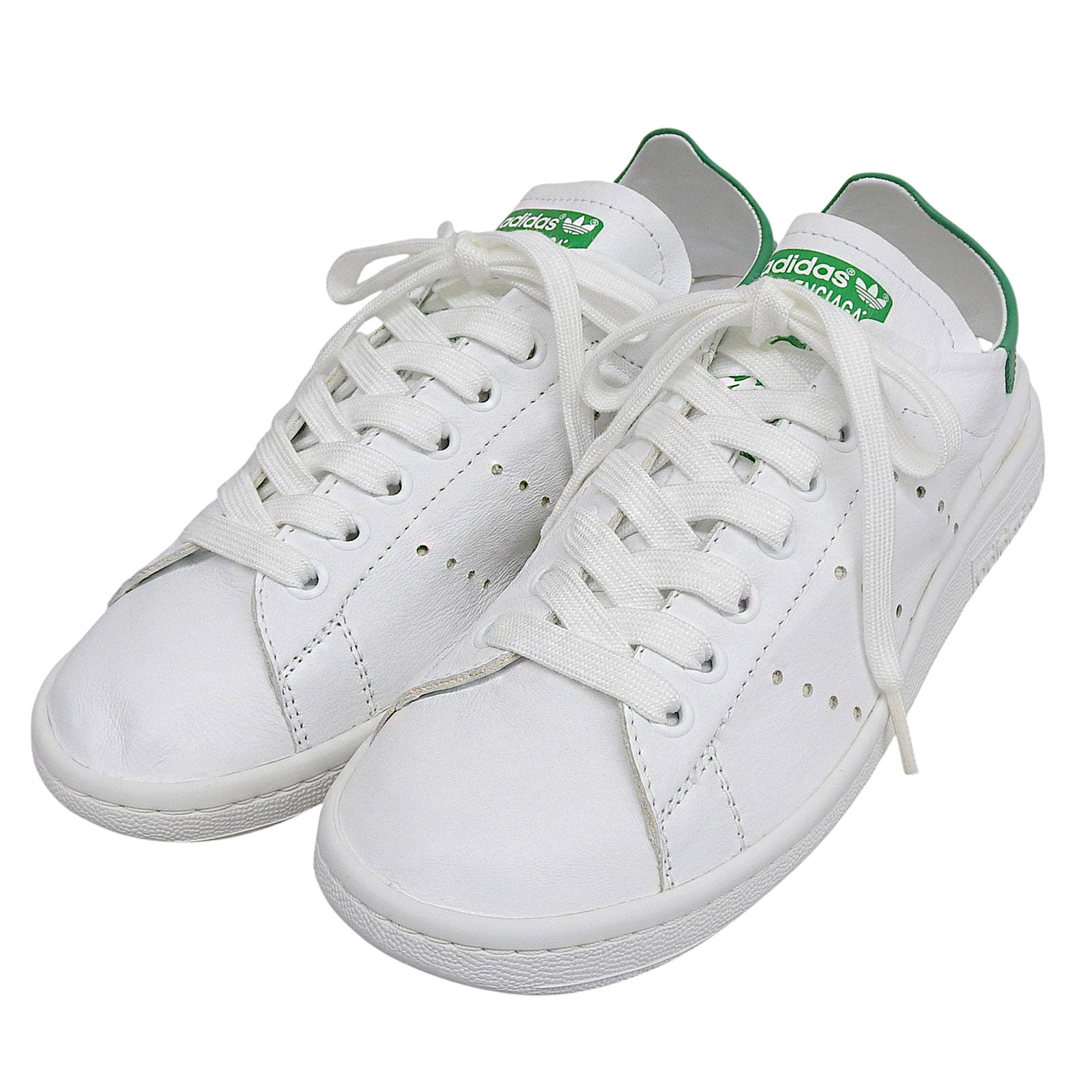 バレンシアガアディダス Stan Smith レザー スニーカー