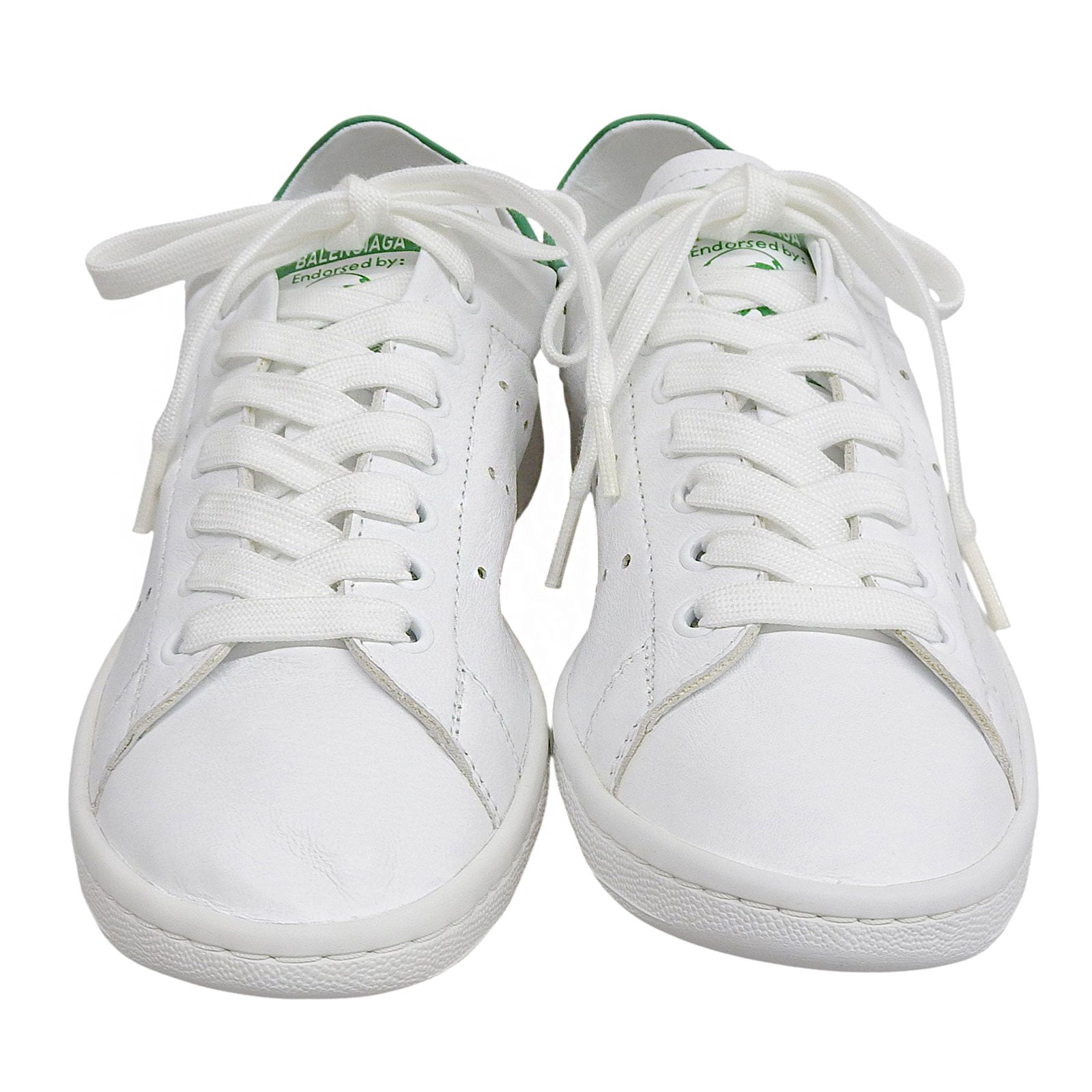 バレンシアガアディダス Stan Smith レザー スニーカー