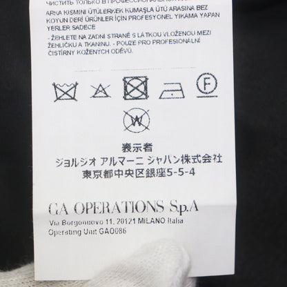 エンポリオ アルマーニ ラムレザー ブルゾン