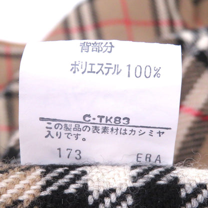 バーバリー ノバチェックパターン シルクウールコート