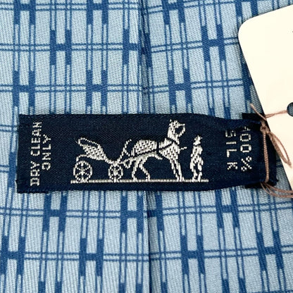 エルメス Hモチーフ シルク ネクタイ