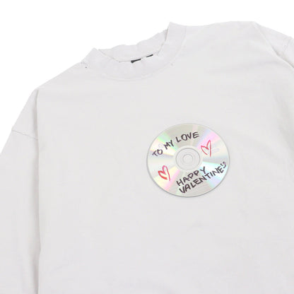 バレンシアガ VALENTINE Tシャツ コットン Tシャツ