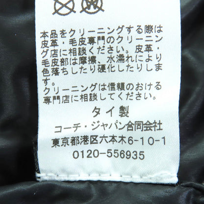コーチ ダウンポリエステルコート