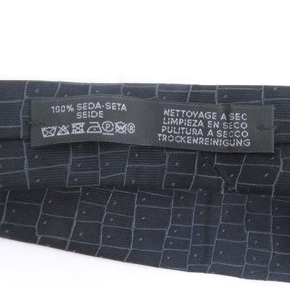 エルメス SOIE LOURDE7CM シルクネクタイ