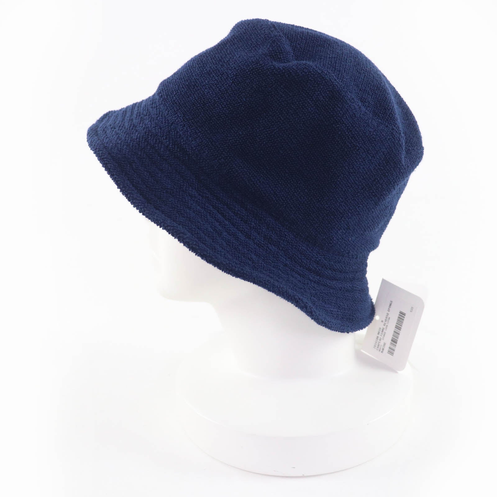 エルメス Hロゴ刺繍 コットン バケットハット XS59