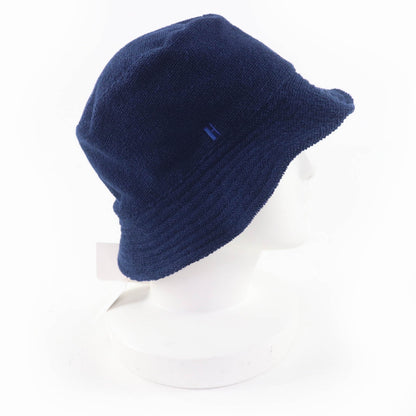 エルメス Hロゴ刺繍 コットン バケットハット XS59