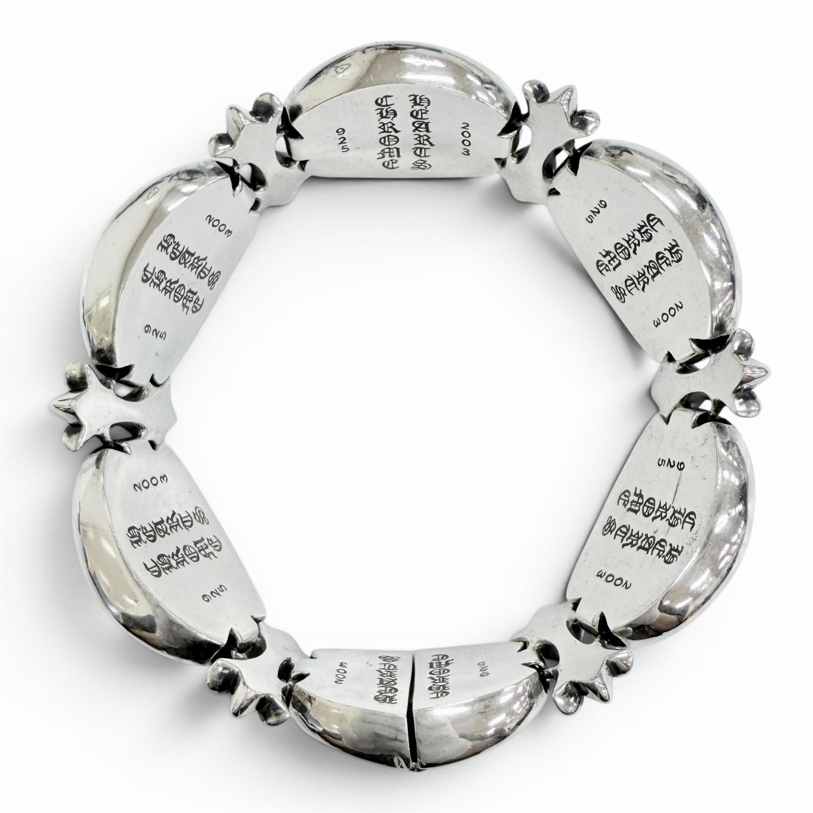 クロムハーツ TINY OVAL STAR シルバーブレスレット