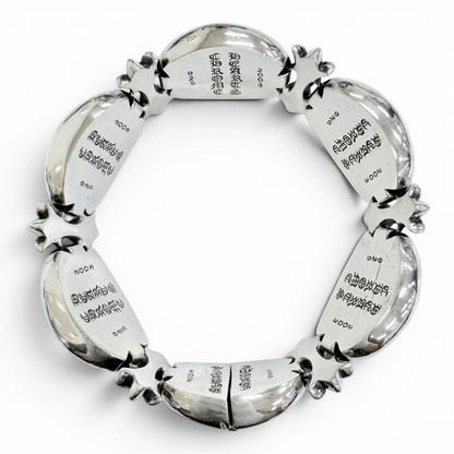 クロムハーツ TINY OVAL STAR シルバーブレスレット