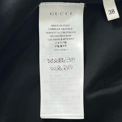 グッチ GGマーモント メタル ウールシルクスカート