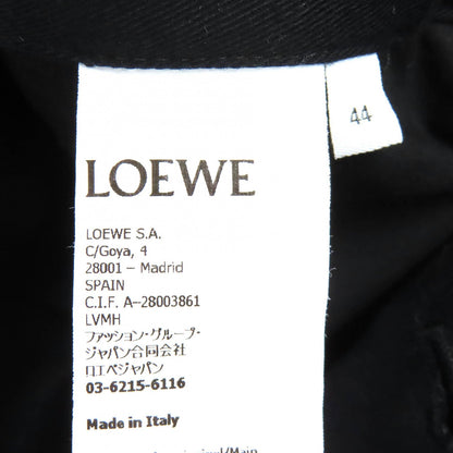 ロエベ ロゴレザーパッチ コットンカーゴパンツ