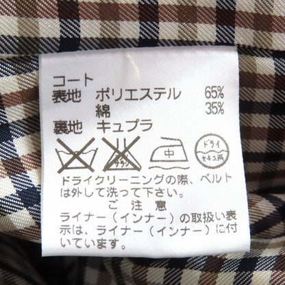 アクアスキュータムロンドン公式素材トレンチコート
