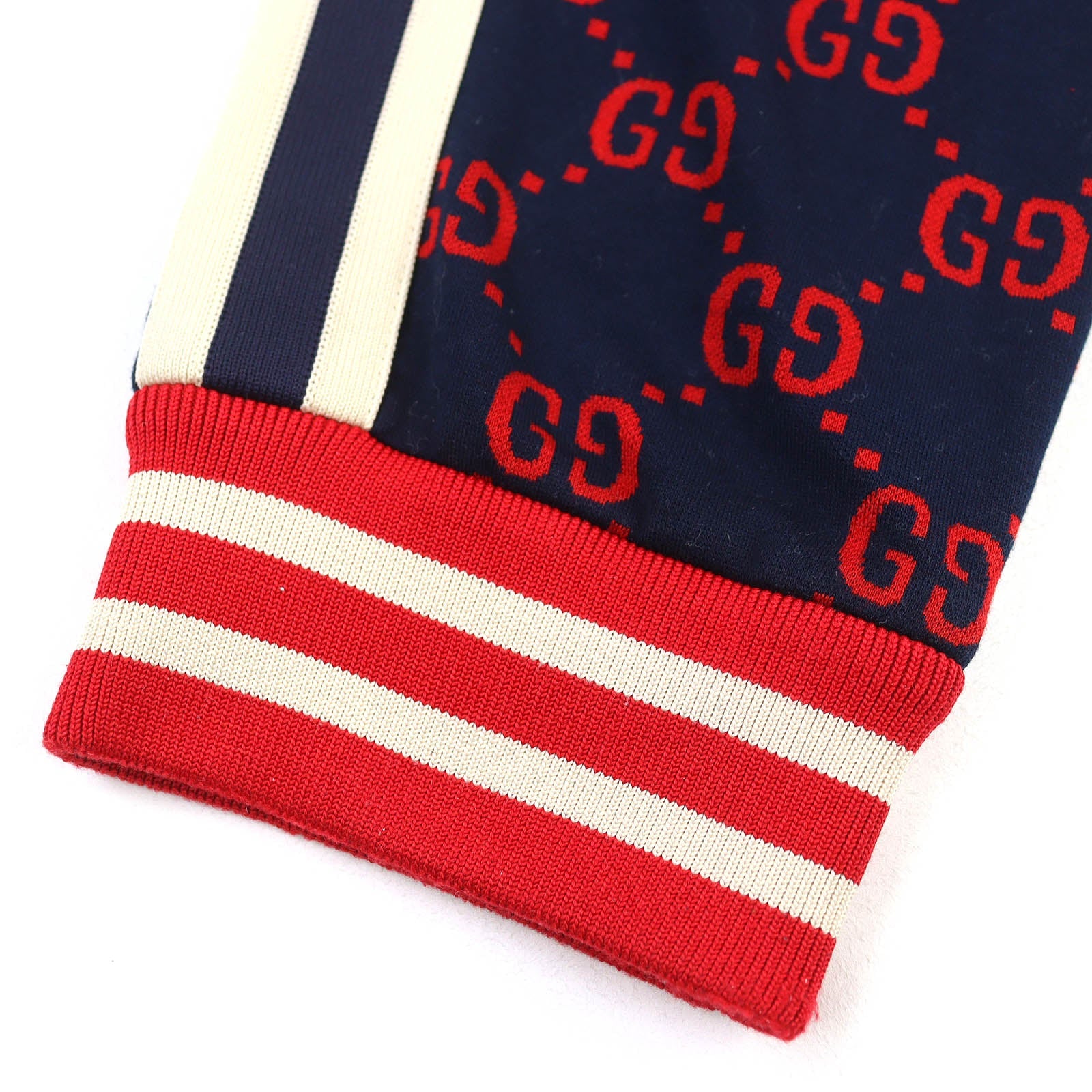 グッチ GGジャカード コットン トラックパンツ