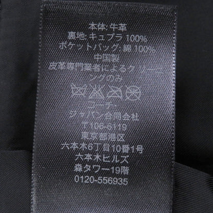コーチ 牛革 レザージャケット