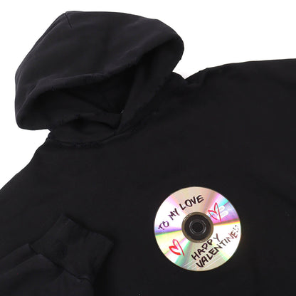 バレンシアガ VALENTINE CDフーディー パーカー
