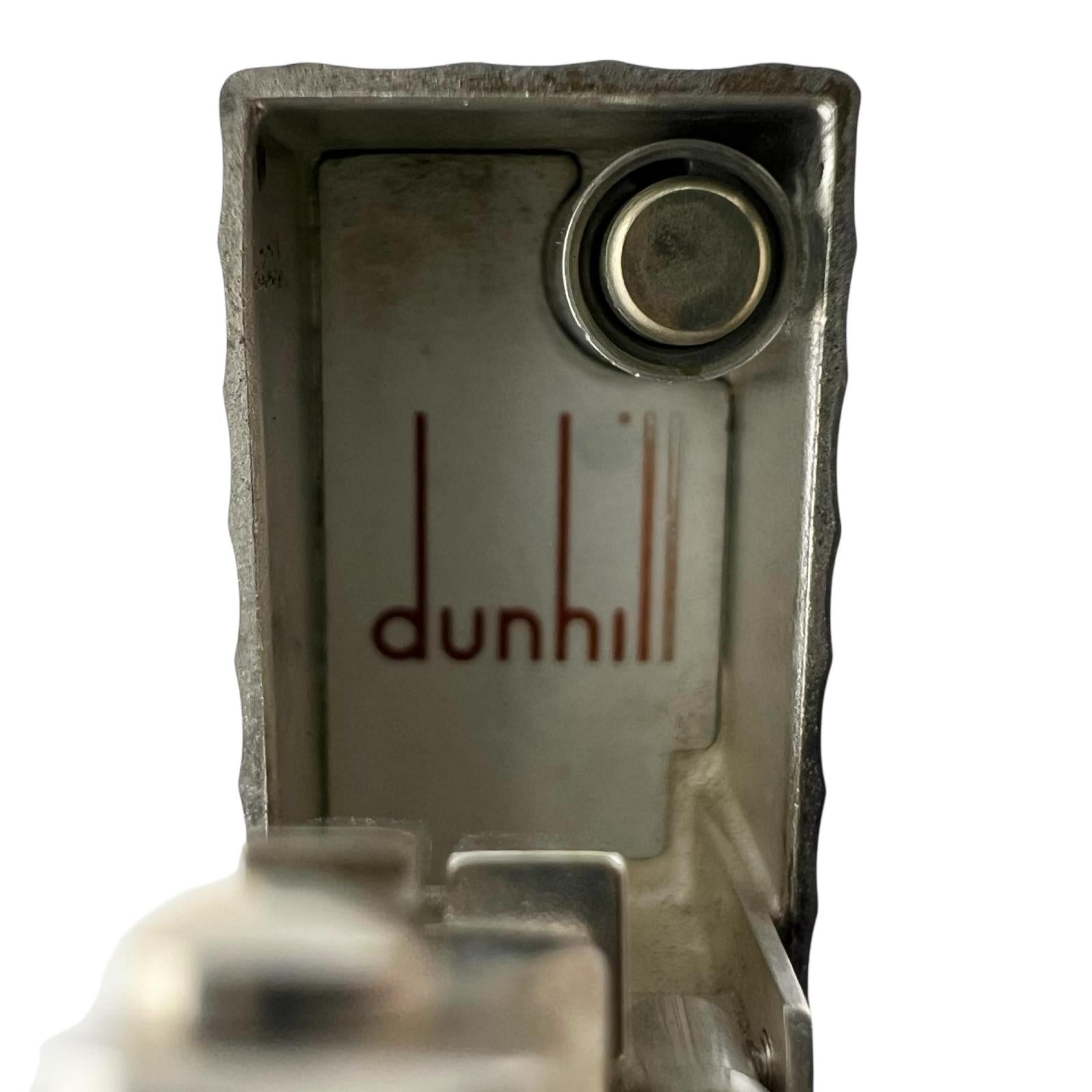 ダンヒル スクエアラインパターン ライター 喫煙アクセサリー