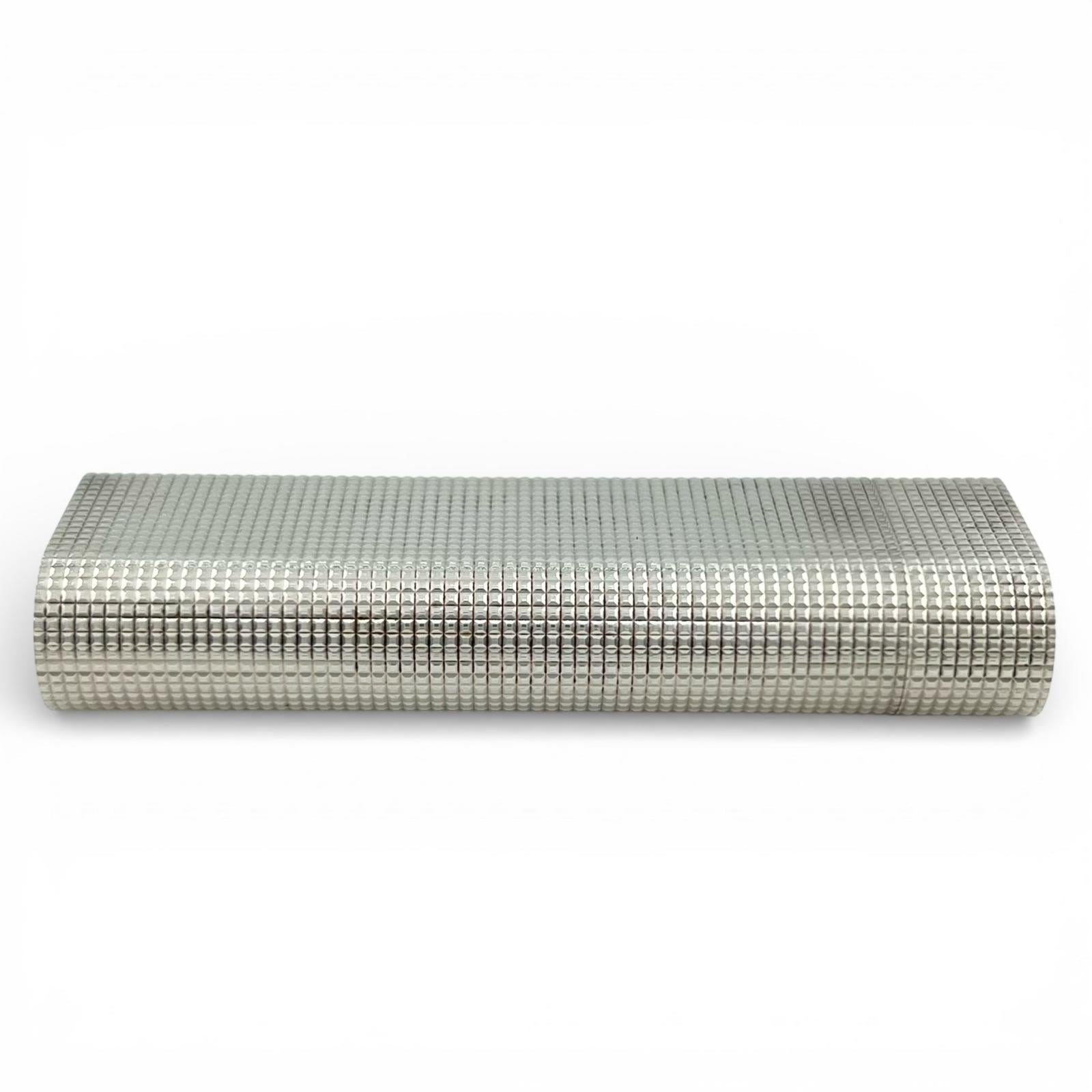 カルティエ オーバルブロックチェックパターン ライター