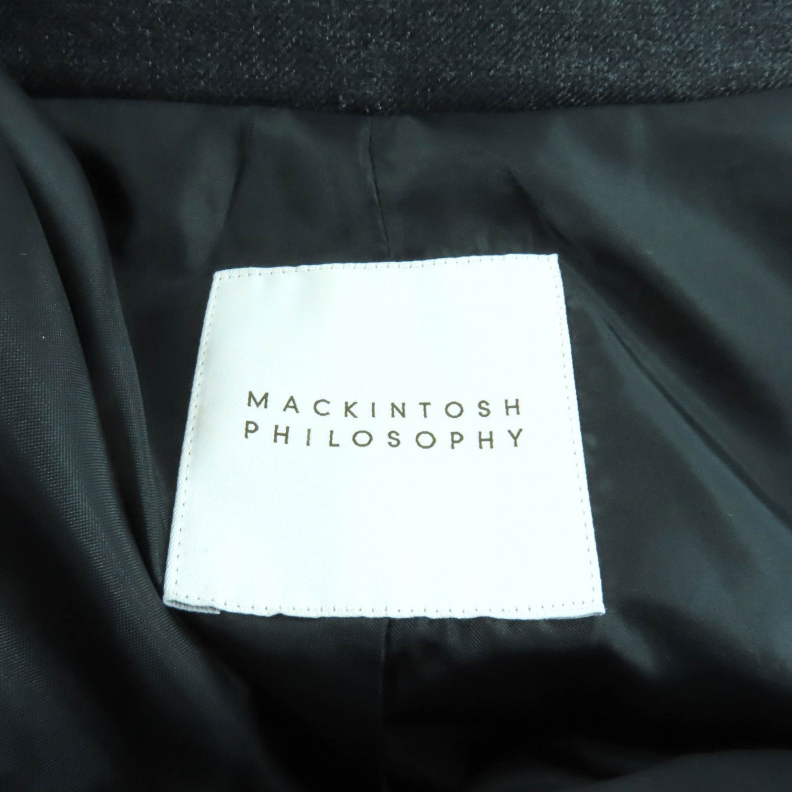 マッキントッシュ ナイロン ダウンコート