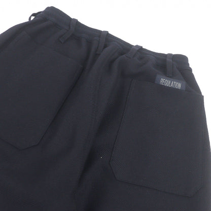 ヨウジヤマモト REGULATION SW Rib Wrap レザーパンツ