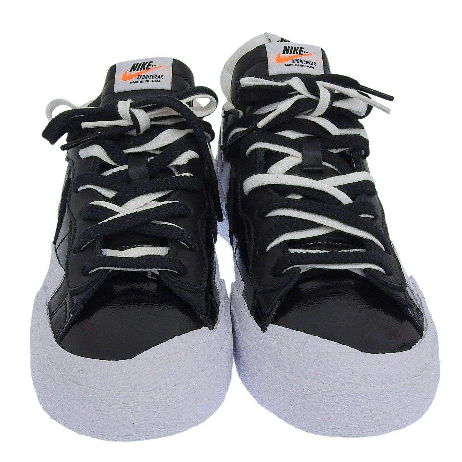 サカイ×ナイキ BLAZER LOW レザー スニーカー