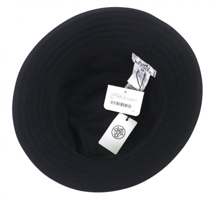 エルメス Fred H Stripe58 コットン バケットハット