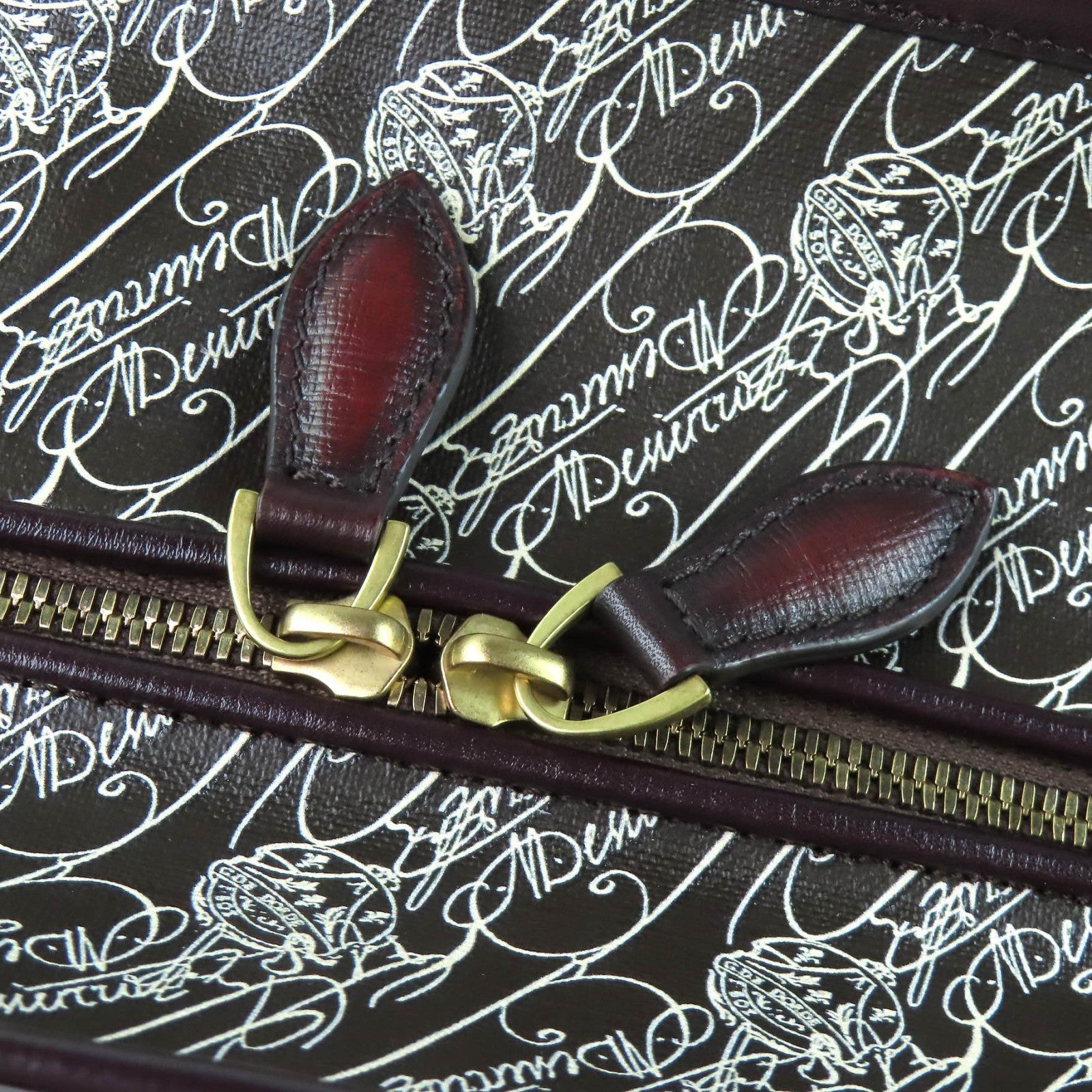ベルルッティ Cava de Voyage Toile Malbeuf トートバッグ