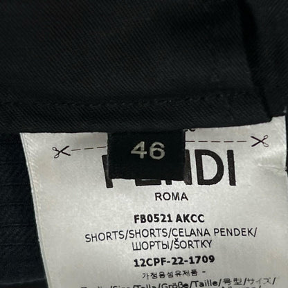 フェンディ FFロゴ コットンショートパンツ