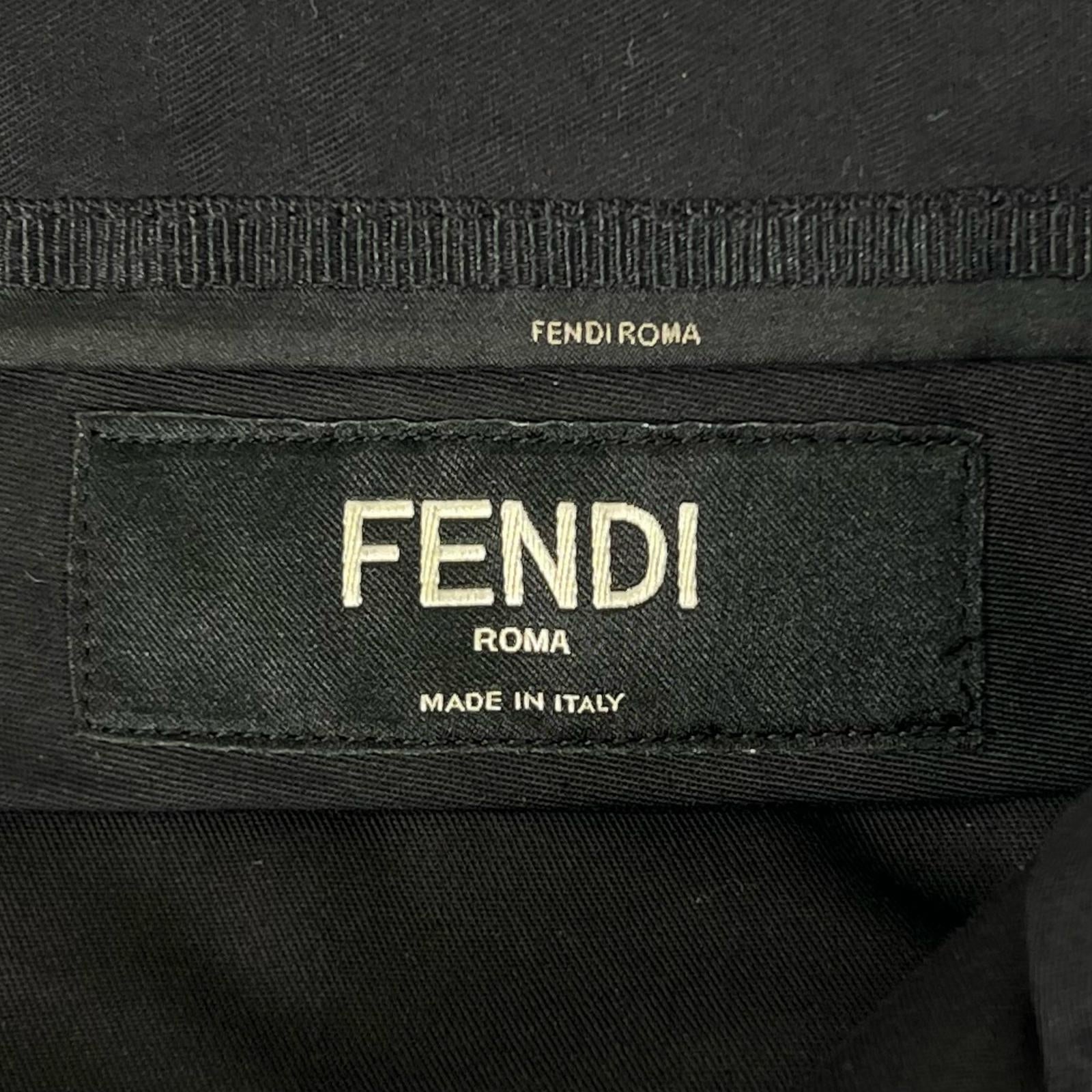 フェンディ FFロゴ コットンショートパンツ