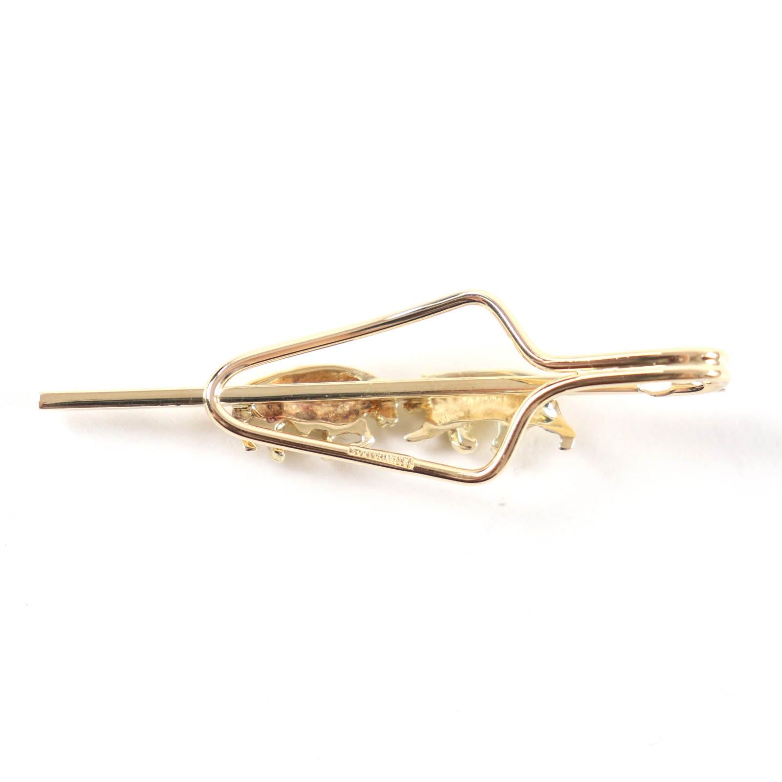 ティファニー K18 ベア ネクタイピン