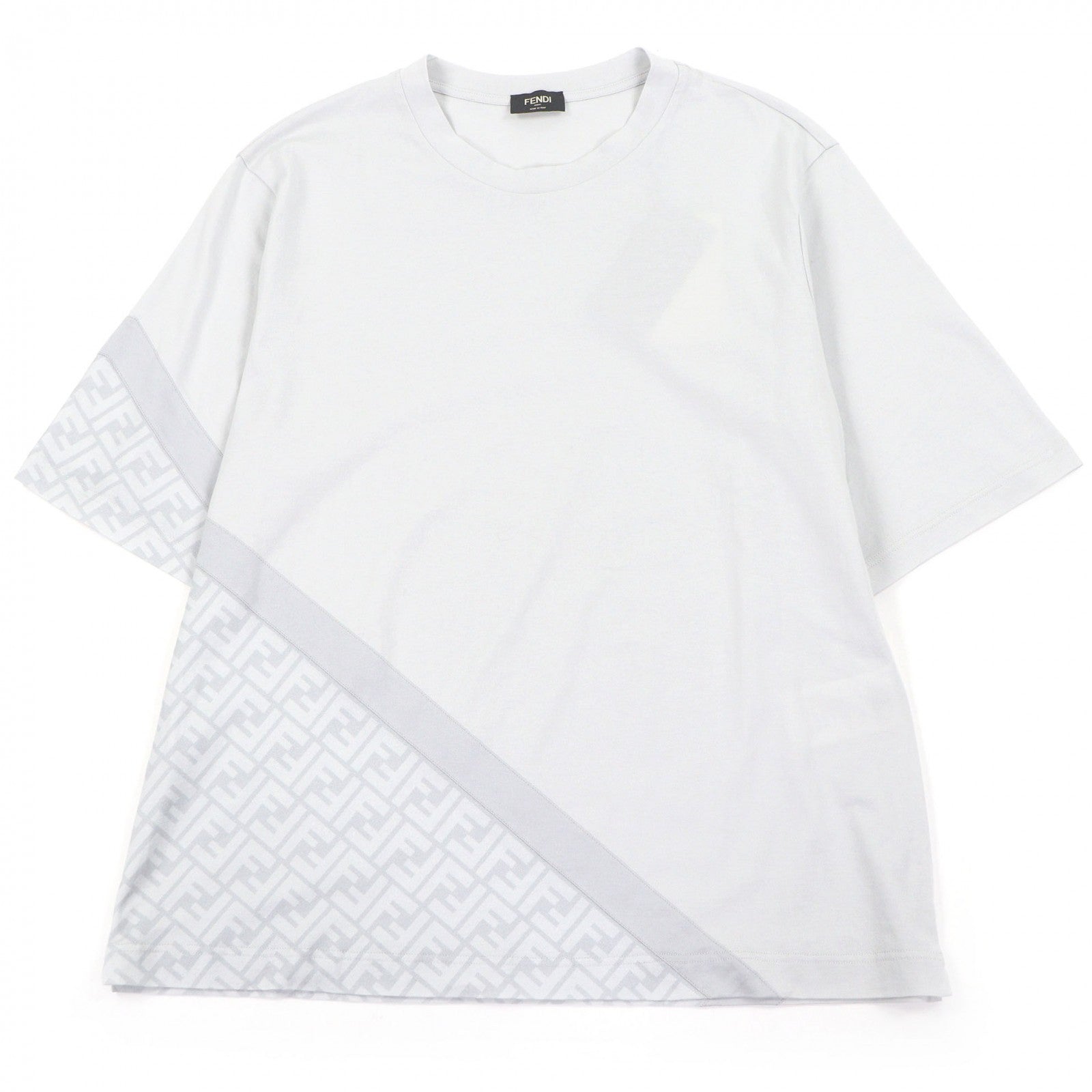 フェンディ コットン半袖Tシャツ