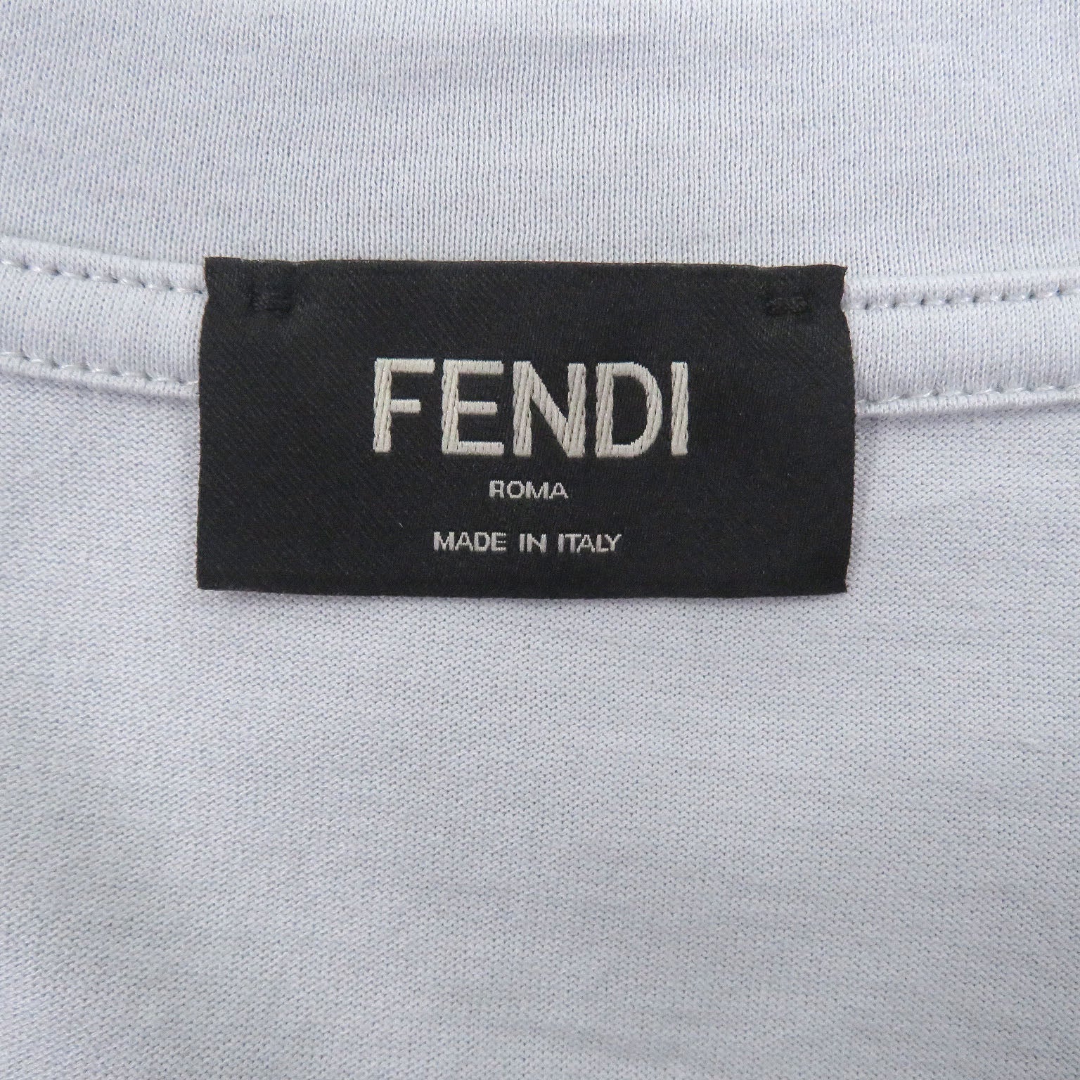 フェンディ コットン半袖Tシャツ