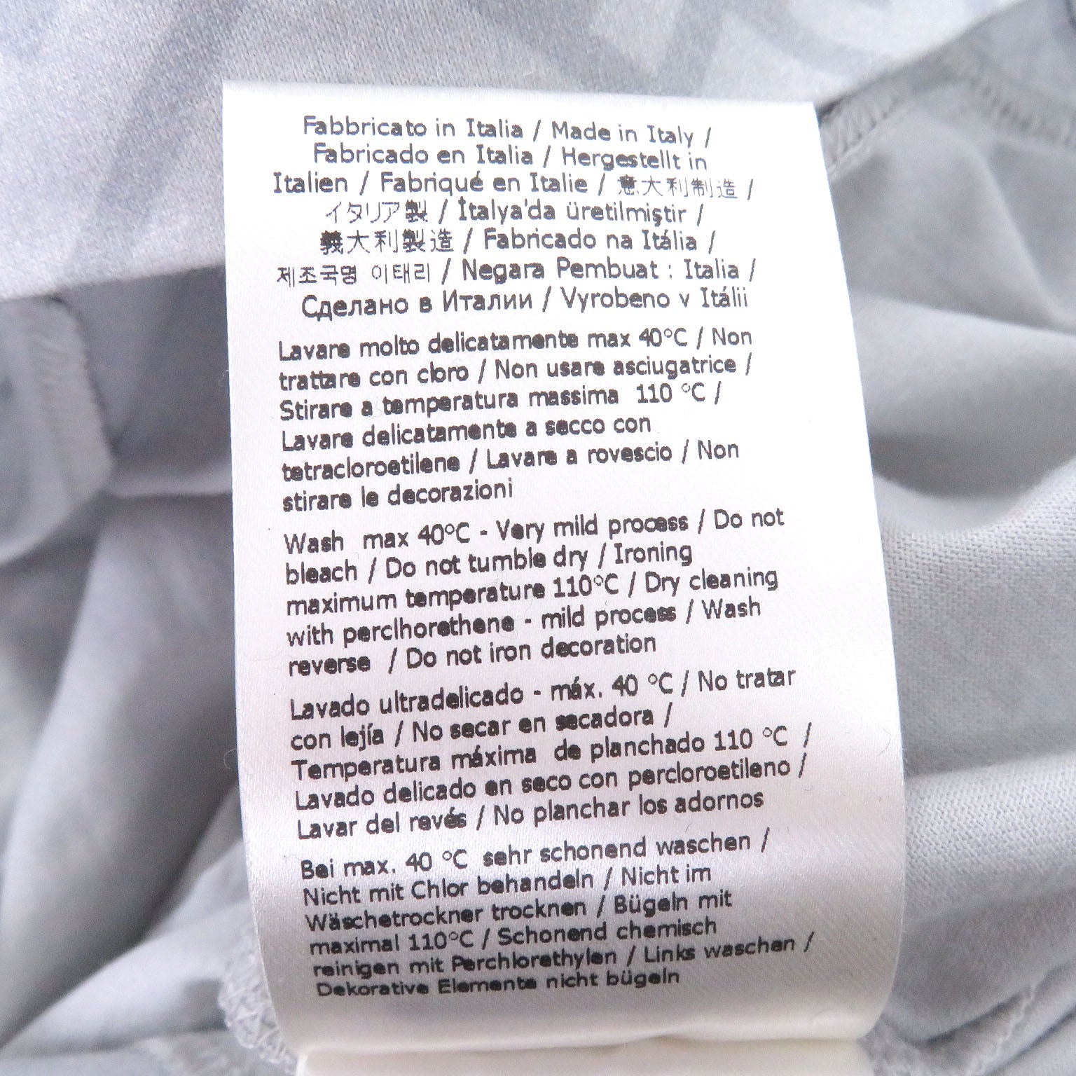 フェンディ コットン半袖Tシャツ