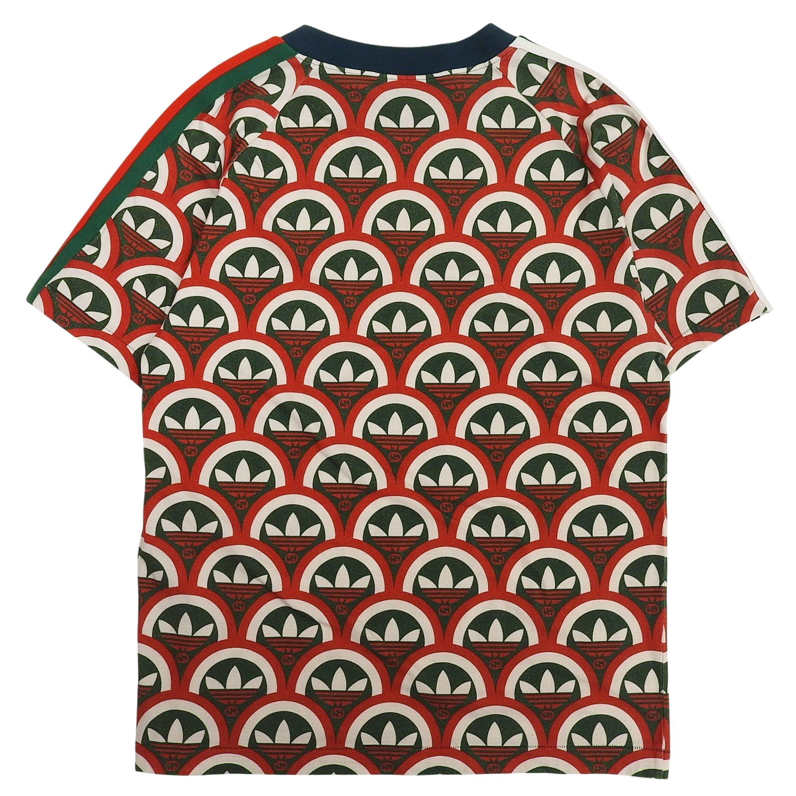 グッチアディダス コットン 半袖Tシャツ