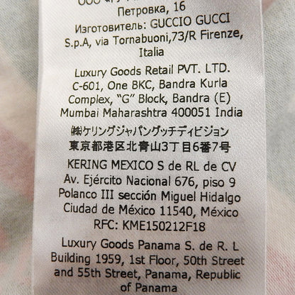 グッチアディダス コットン 半袖Tシャツ