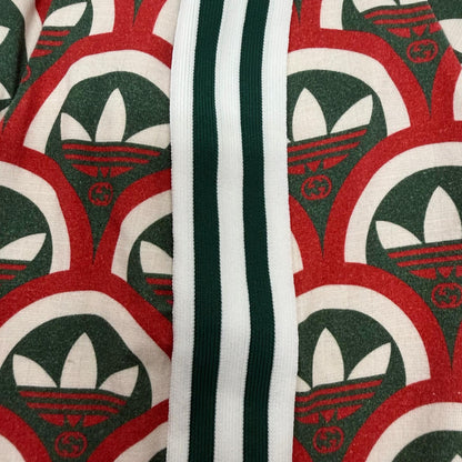 グッチアディダス コットン 半袖Tシャツ