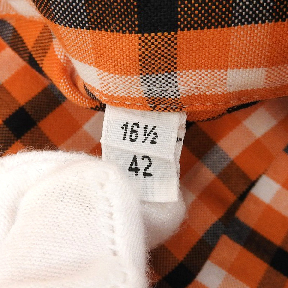 エルメス コットン長袖シャツ42