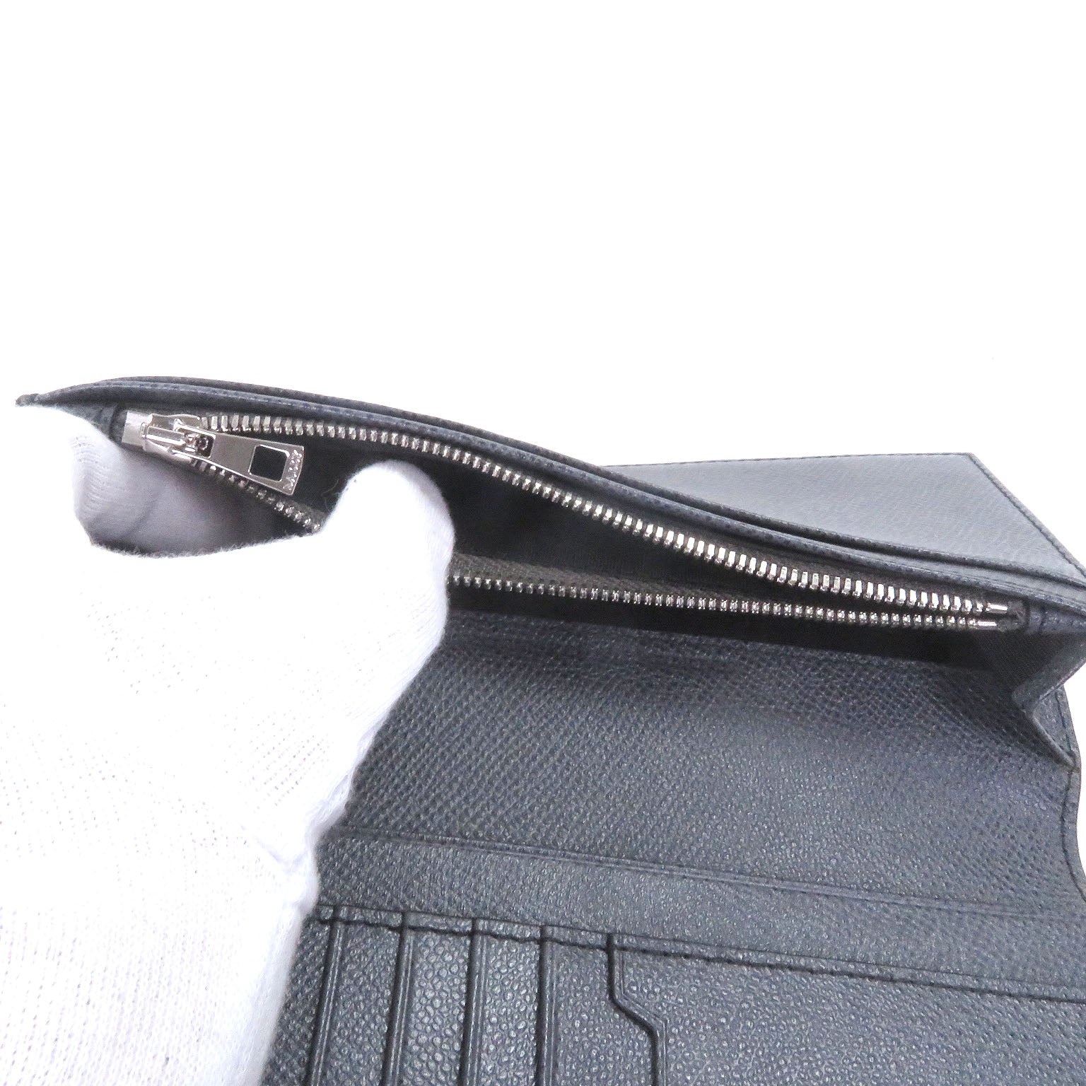 バリー レザー二つ折り財布