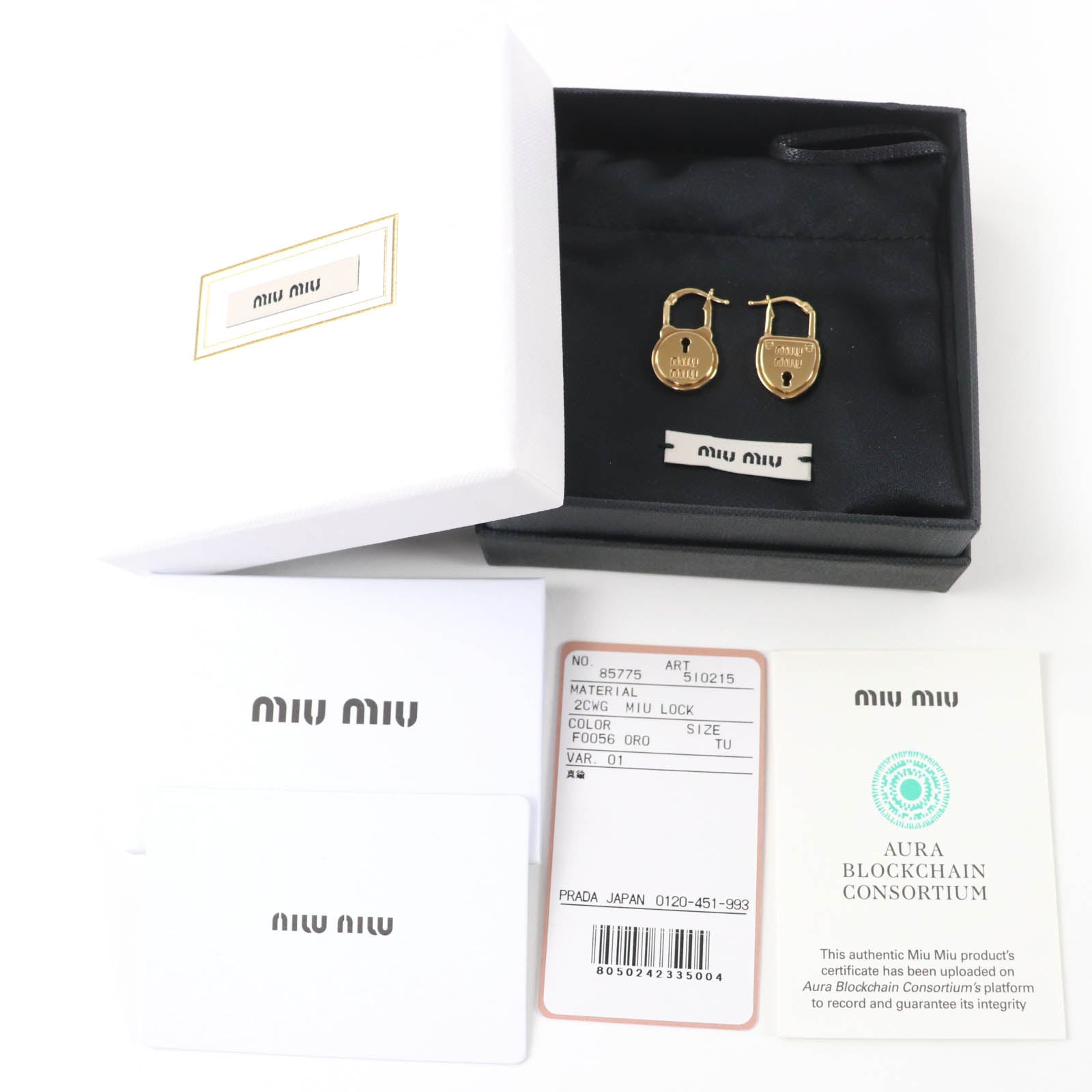 ミュウミュウ Pierce Myurock ピアス