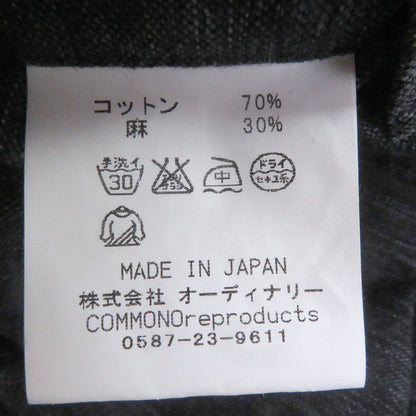 COMMONOreproducts コットンリネンジャケット