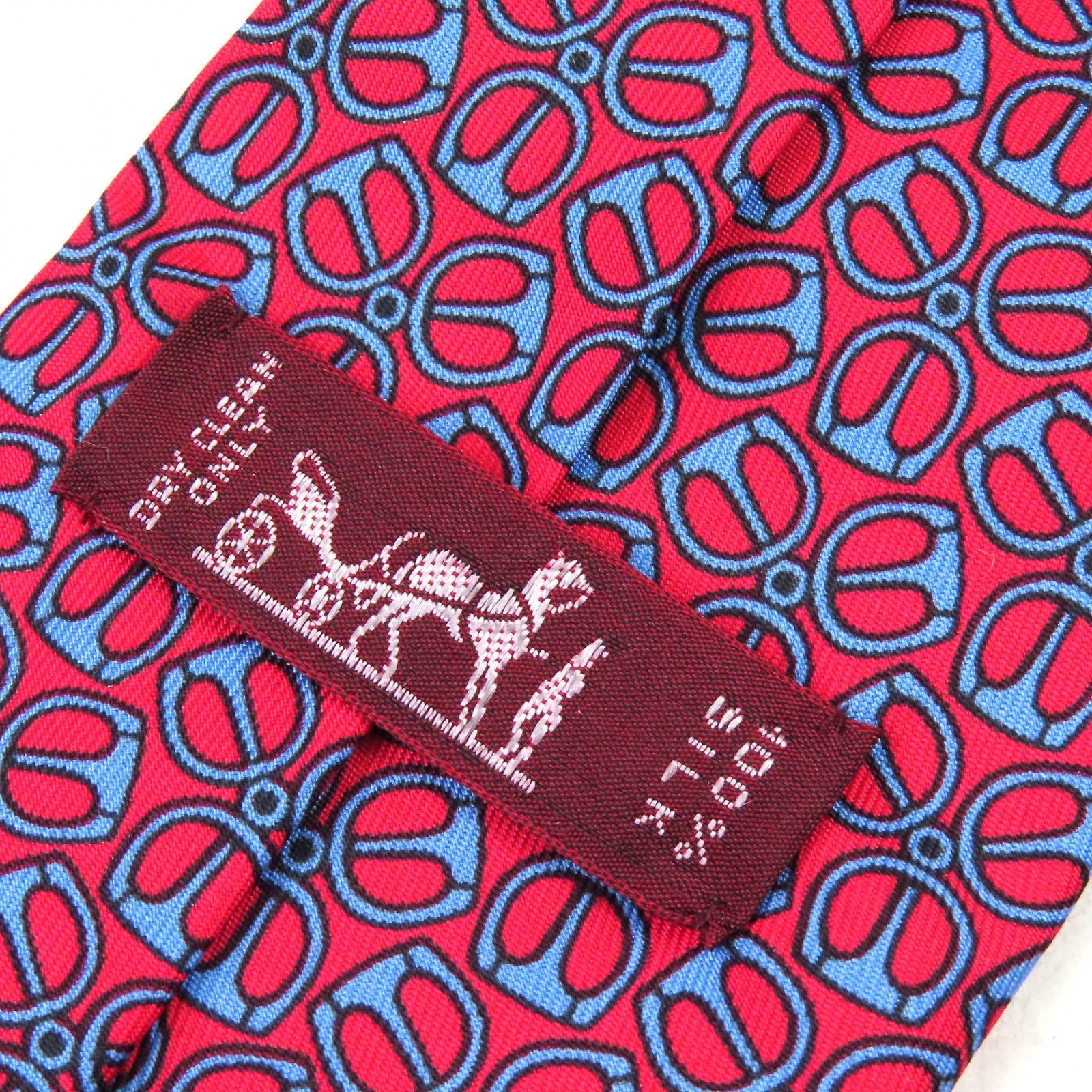 エルメス All-over pattern シルク ネクタイ