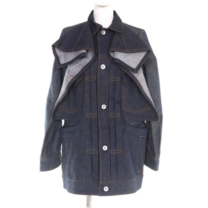 サカイ デニムコート
