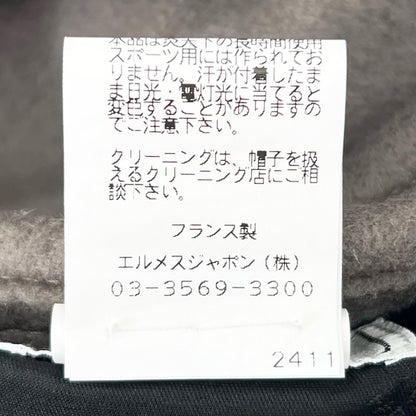 エルメス カシミアバケットハット