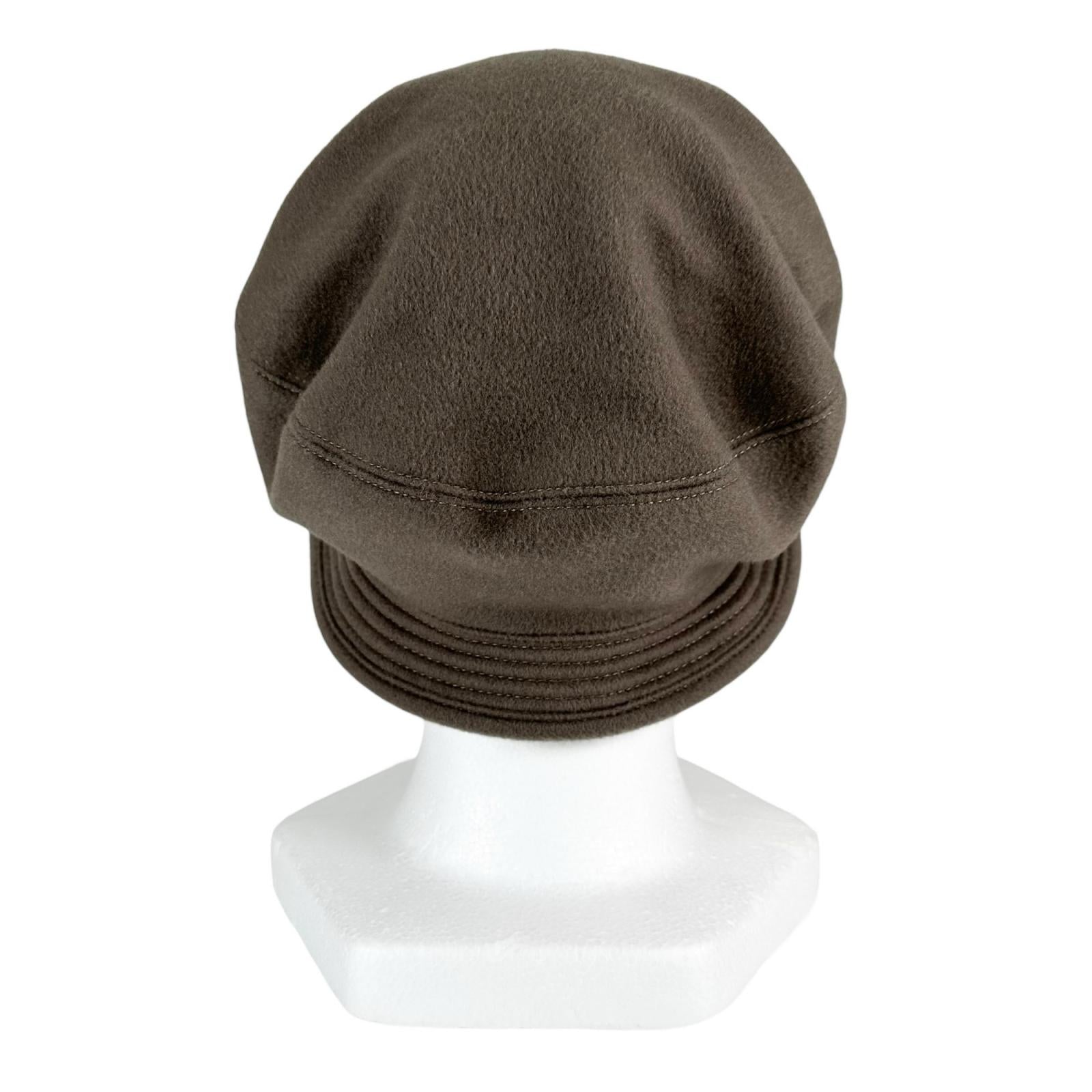 エルメス カシミアバケットハット